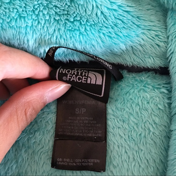 ❌SOLD! North Face Mint Fleece Jacket - Picture 3 of 7